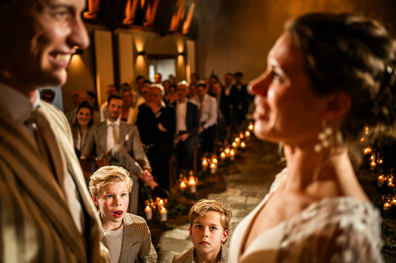 Bruiloft in Kasteel Woerden - Beste Trouwfotograaf van Nederland