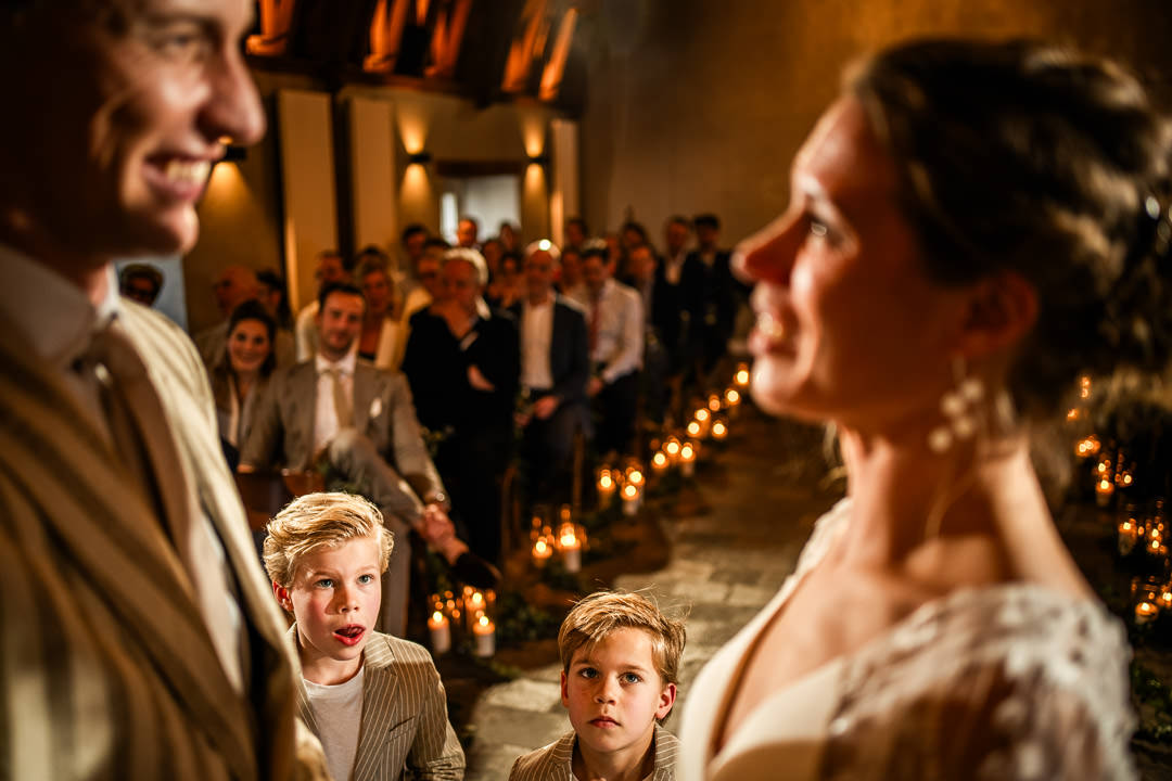 Bruiloft in Kasteel Woerden - Beste Trouwfotograaf van Zuid Holland