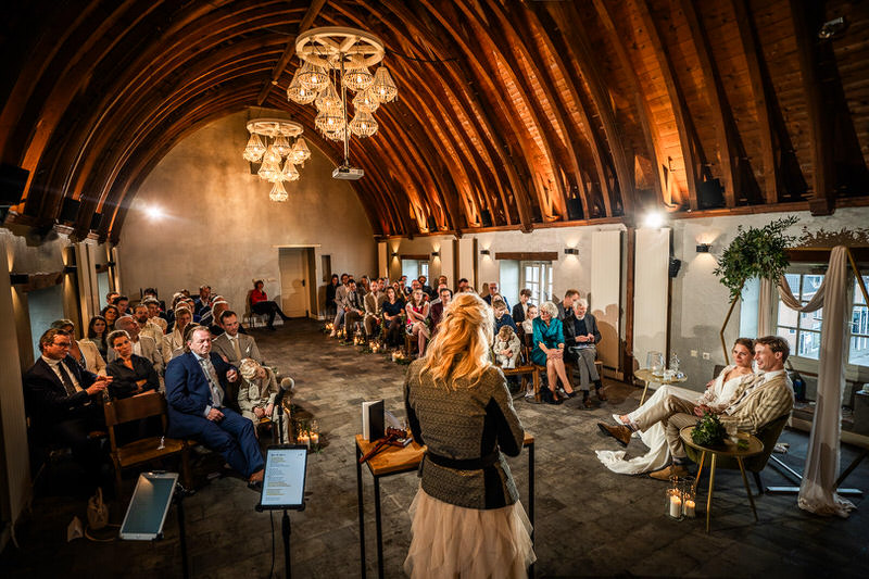 Trouwen in Kasteel Woerden - Beste Trouwfotograaf van Zuid Holland