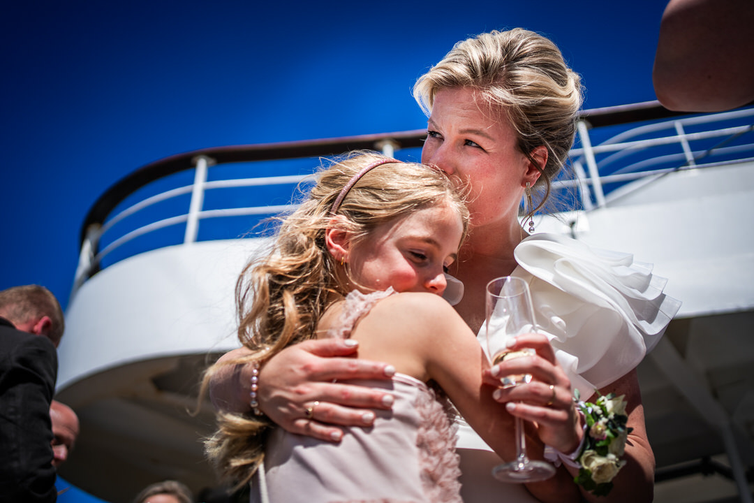 Trouwen op de SS Rotterdam - Bruidsfotograaf Rotterdam