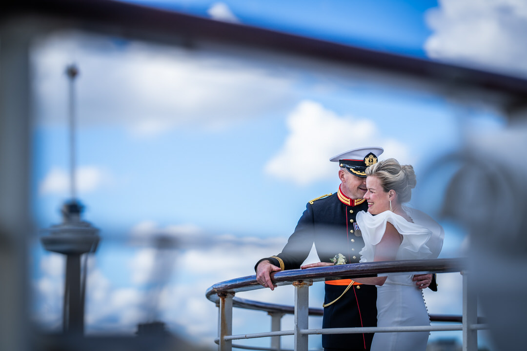 Beste Trouwfotograaf Nederland - Trouwen op de SS Rotterdam